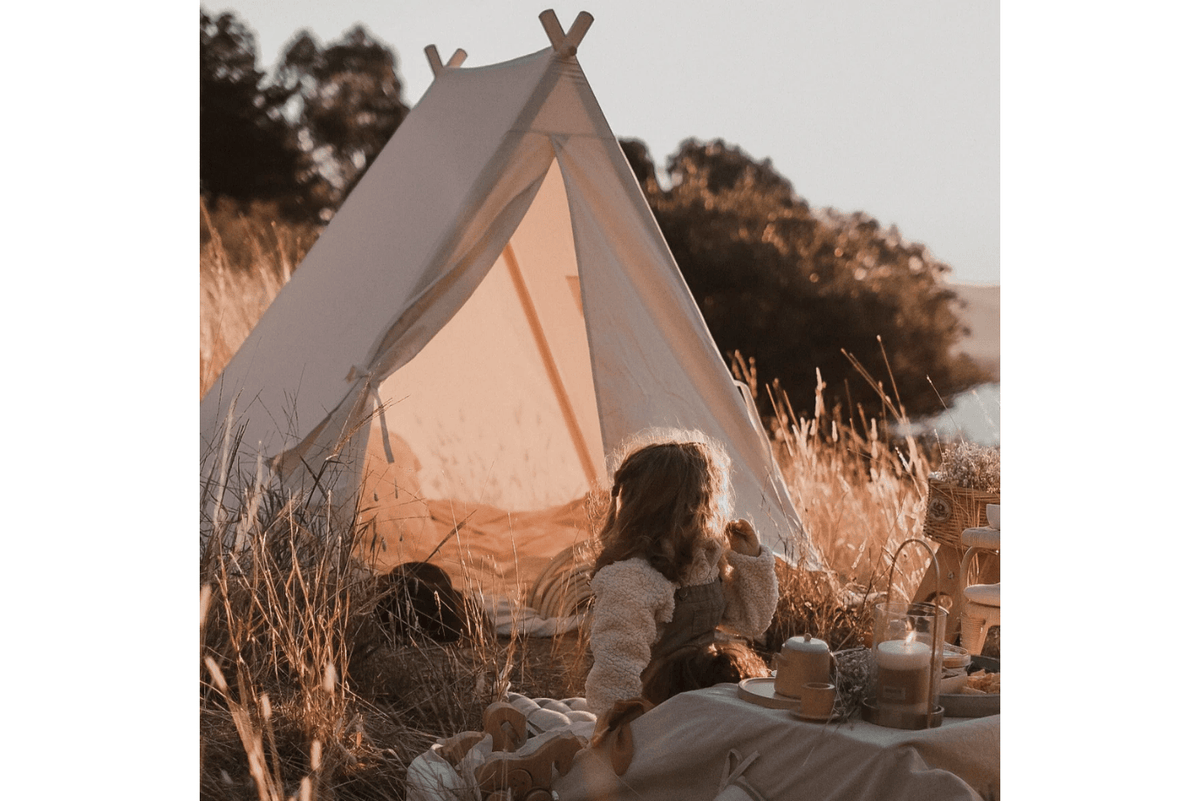 Fire The Imagination Kinderfeets Natural Tent