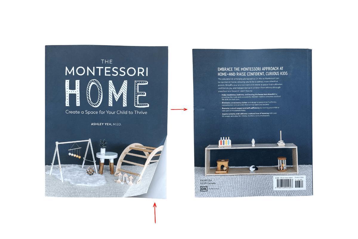 Penguin Random House The Montessori Home: Create a Space for Your Child to Thrive by Ashley Yeh - Damaged Cover - FINAL SALE