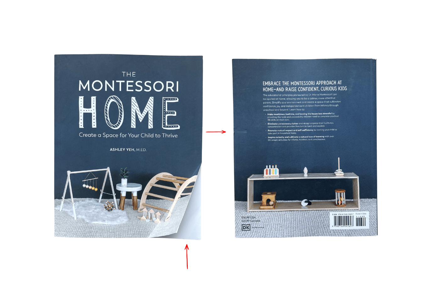 Penguin Random House The Montessori Home: Create a Space for Your Child to Thrive by Ashley Yeh - Damaged Cover - FINAL SALE