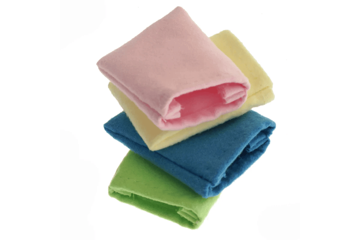 Adena Montessori Finger Polishing Mitts (5 Pack) (Multiple Colours Available)