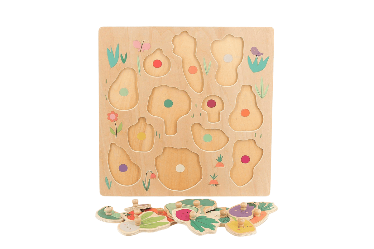 Fire The Imagination Fresh Produce Peg Puzzle