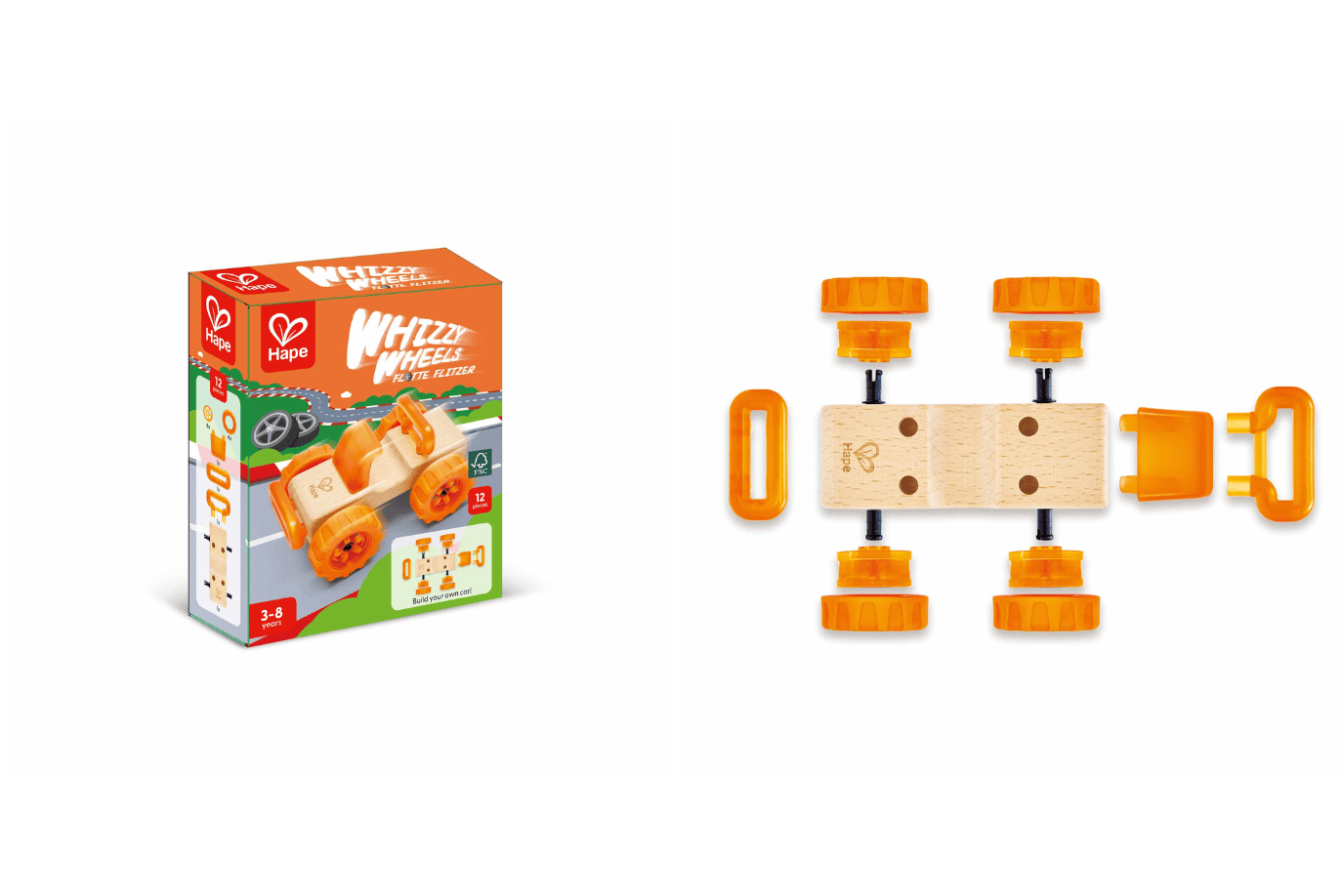 Hape Whizzy Wheels Car [1 Car]