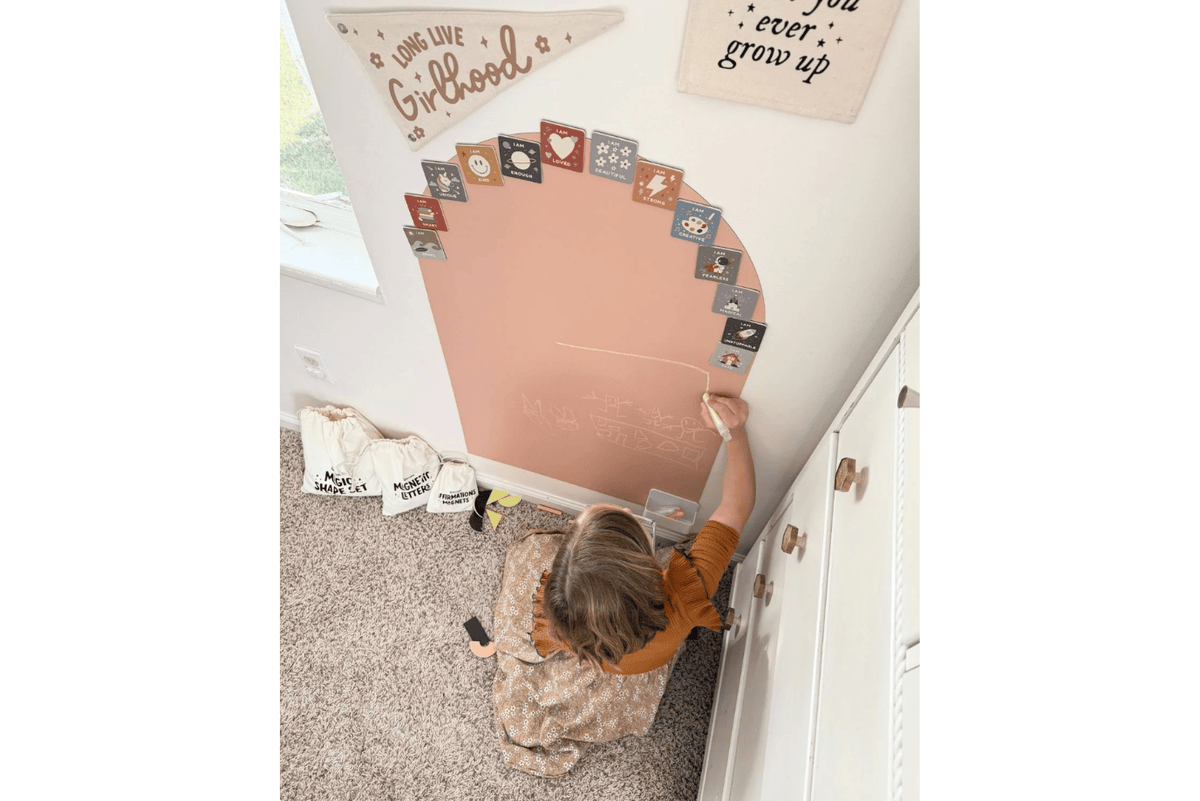 Cherrypick NEW Magic Playwall - Removable Magnetic Chalkboard Wall Decal