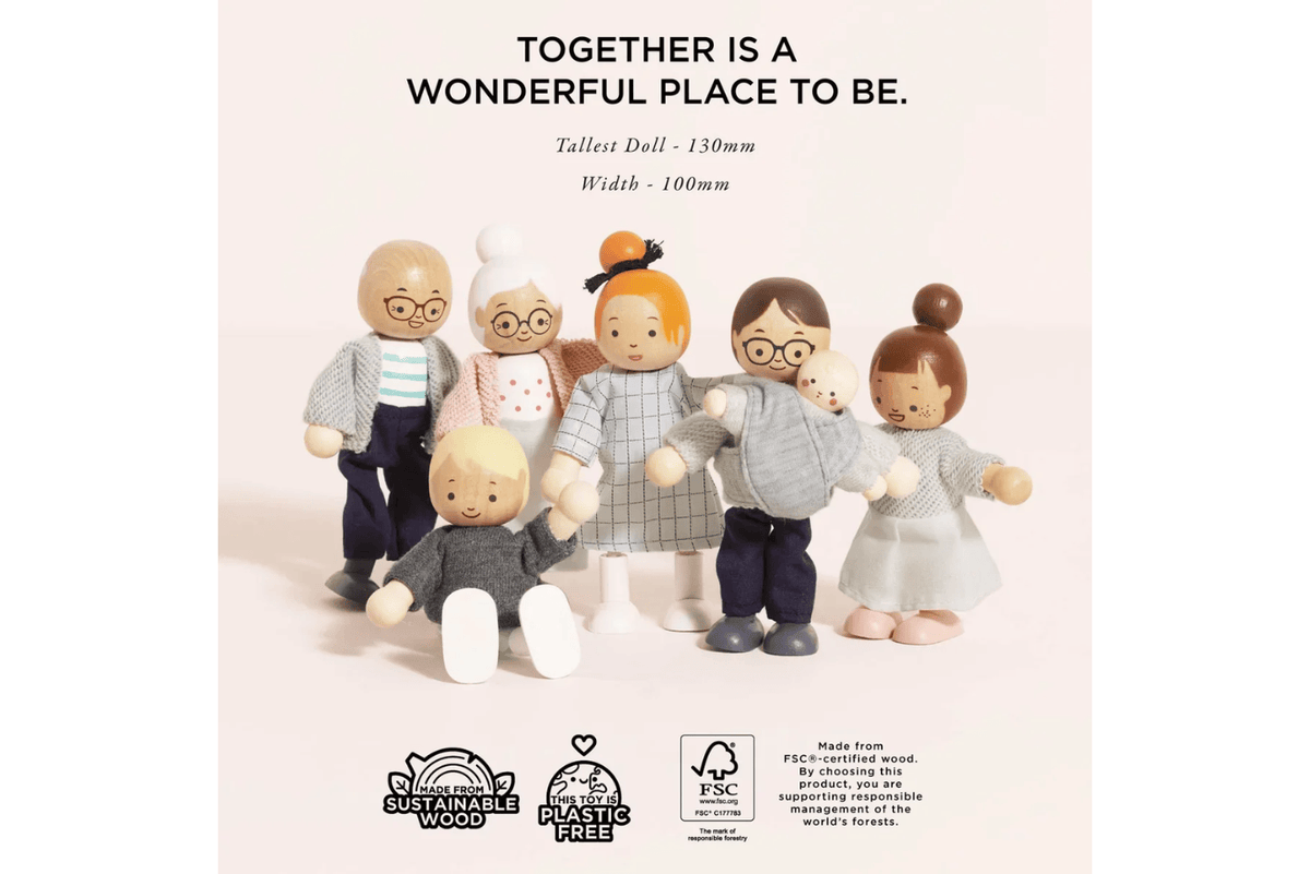 Fire the Imagination Le Toy Van Extended Doll Family
