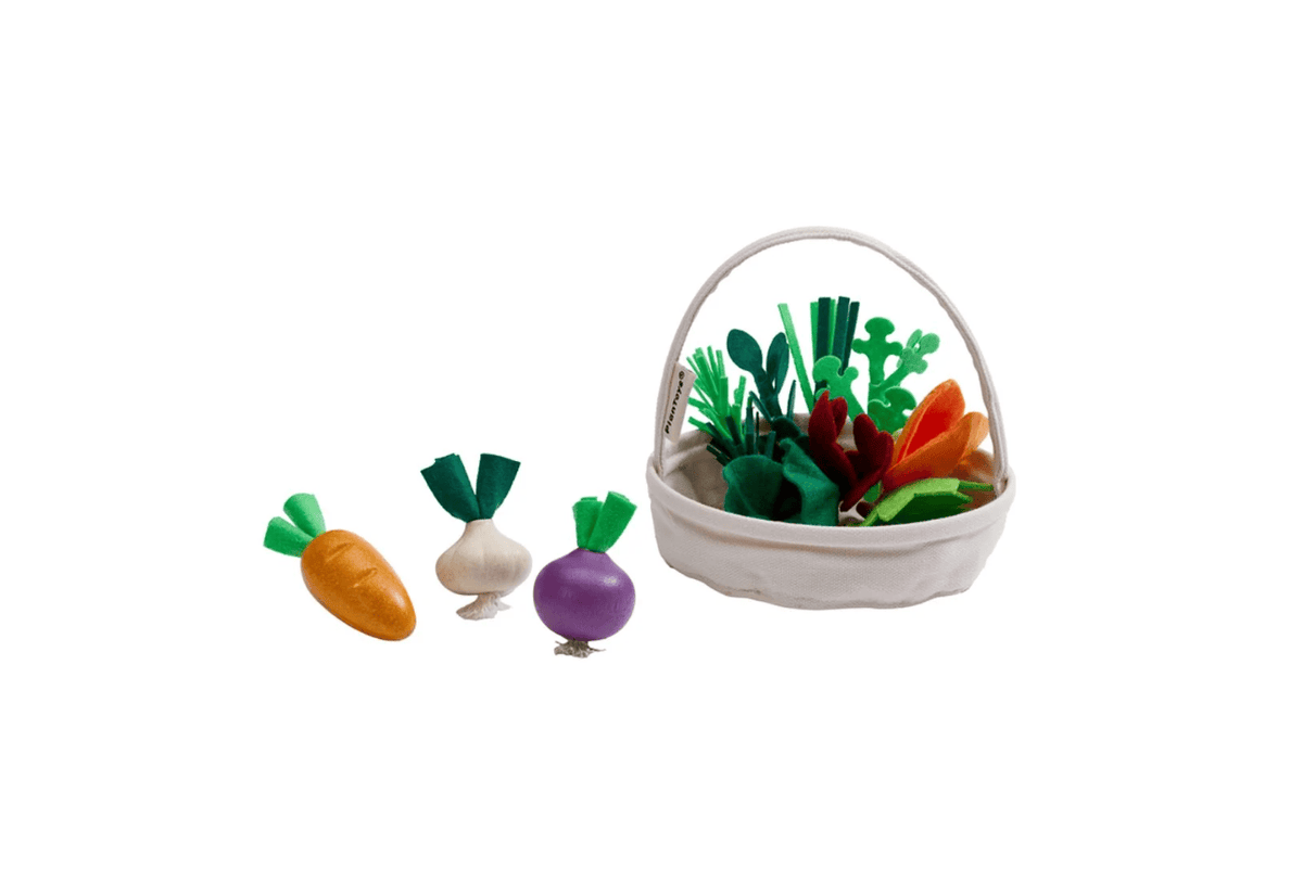 Fire the Imagination Plan Toys Fresh Veggie Basket