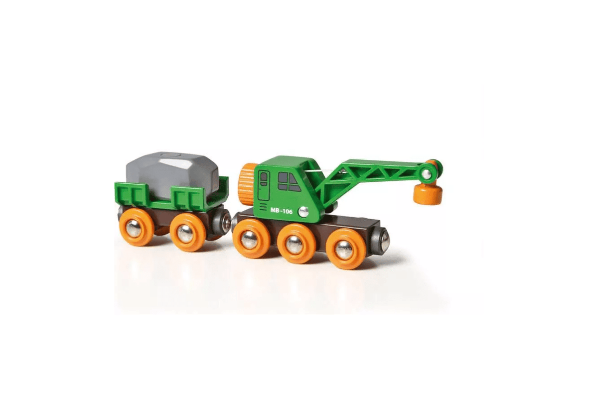 Brio Clever Crane Wagon