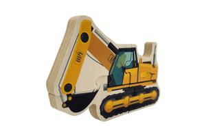 4-Piece Construction Vehicle Puzzles
