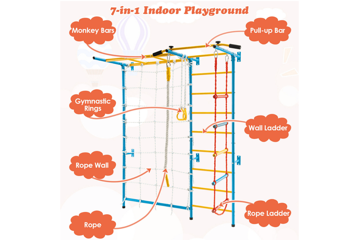 Costway Indoor Swedish Wall Ladder