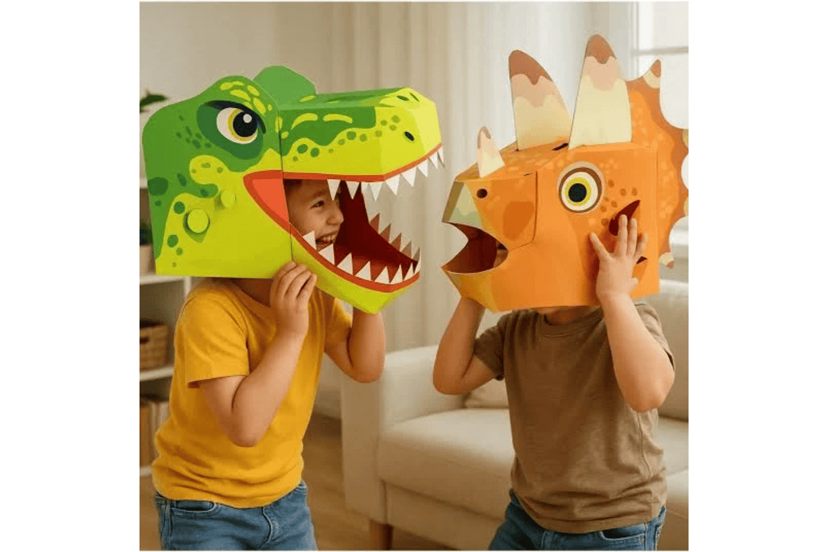 3D Paper Masks (Various Themes Available)