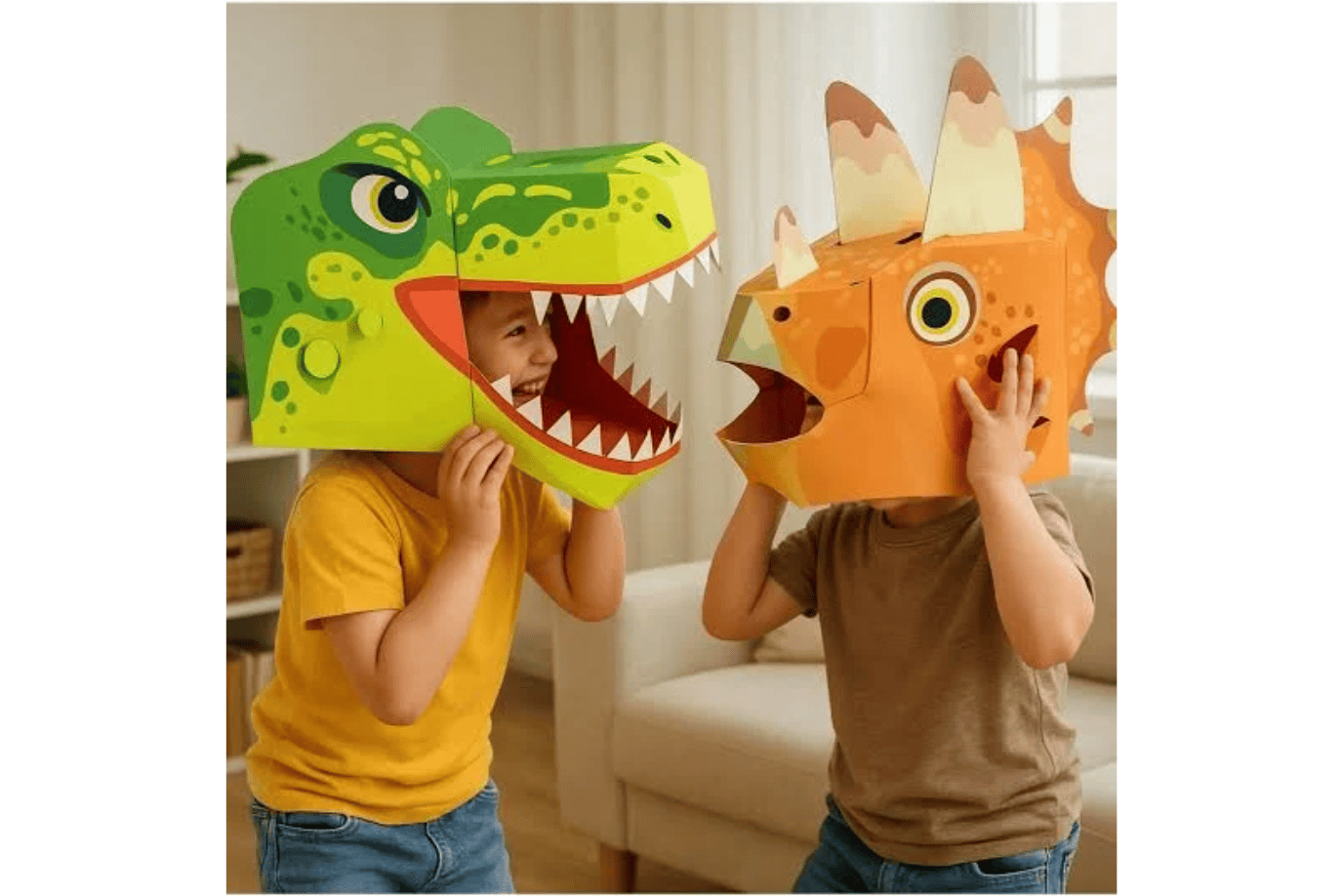 3D Paper Masks (Various Themes Available)