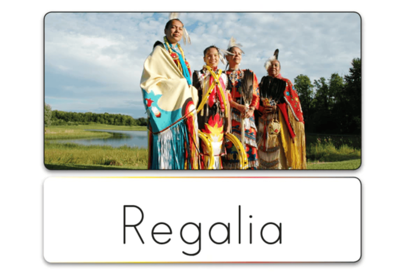 Indigenous Reflections Inc. Indigenous Picture/Language Card Sets