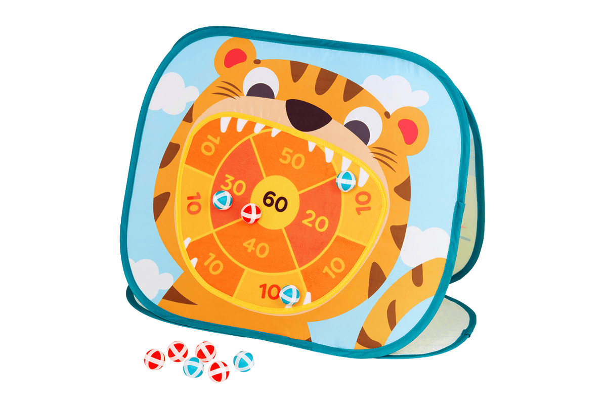 K.I.D. Toys Inc. Toss & Score Velcro Ball Dartboard