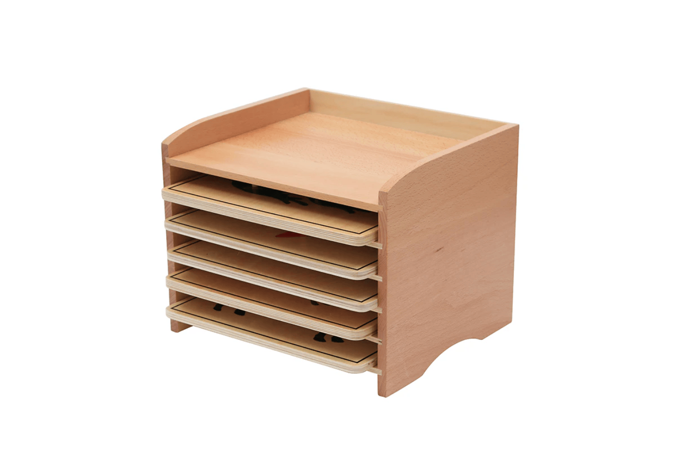 Adena Montessori Botany/Zoology Puzzle Cabinets (2 Sizes Available)