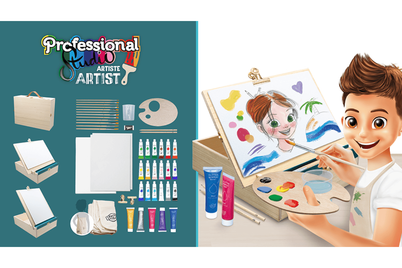 K.I.D. Toys Inc. Buki Professional Artist Studio