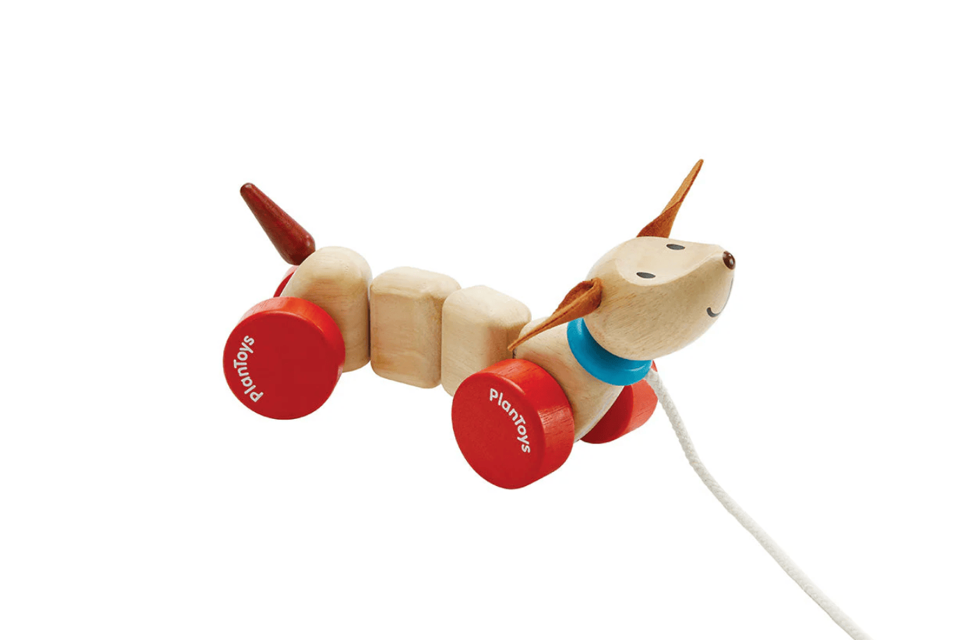 Fire The Imagination Plan Toys Pull Along Puppy