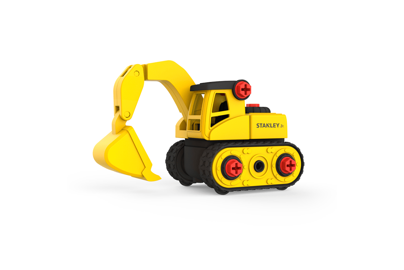 K.I.D. Toys Inc. Excavator Stanley Jr. Take a Part Mini (Multiple Styles Available)