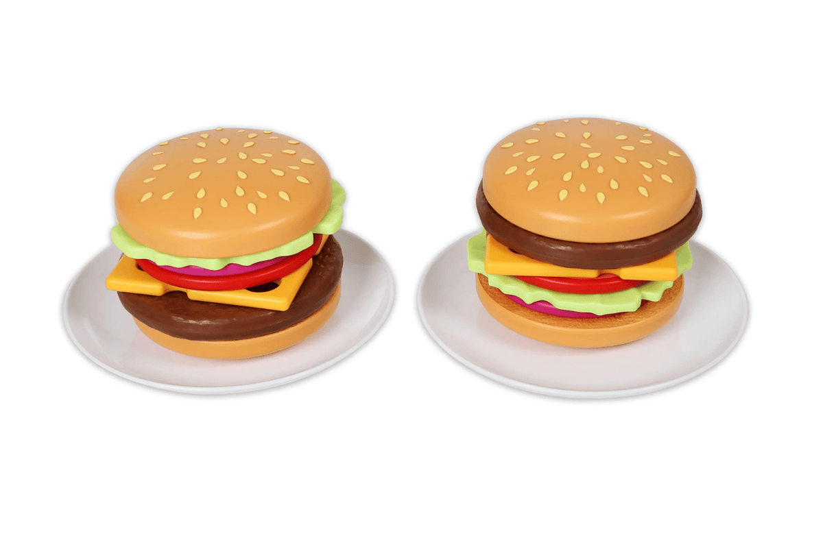 Outset Media Magnetic Bake & Grill Hamburger Set
