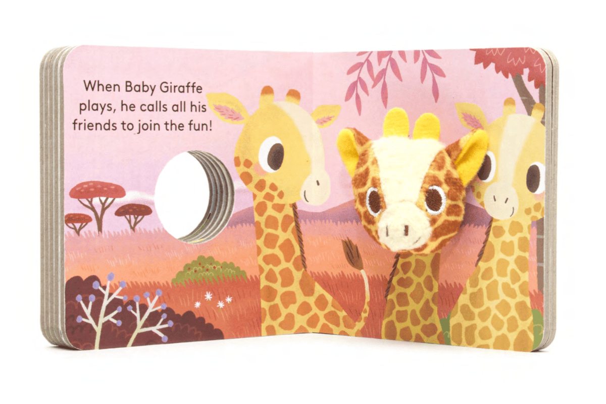 Raincoast Books Baby Giraffe: Finger Puppet Book