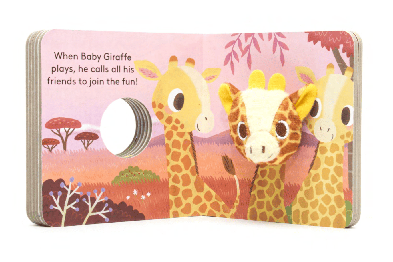 Raincoast Books Baby Giraffe: Finger Puppet Book