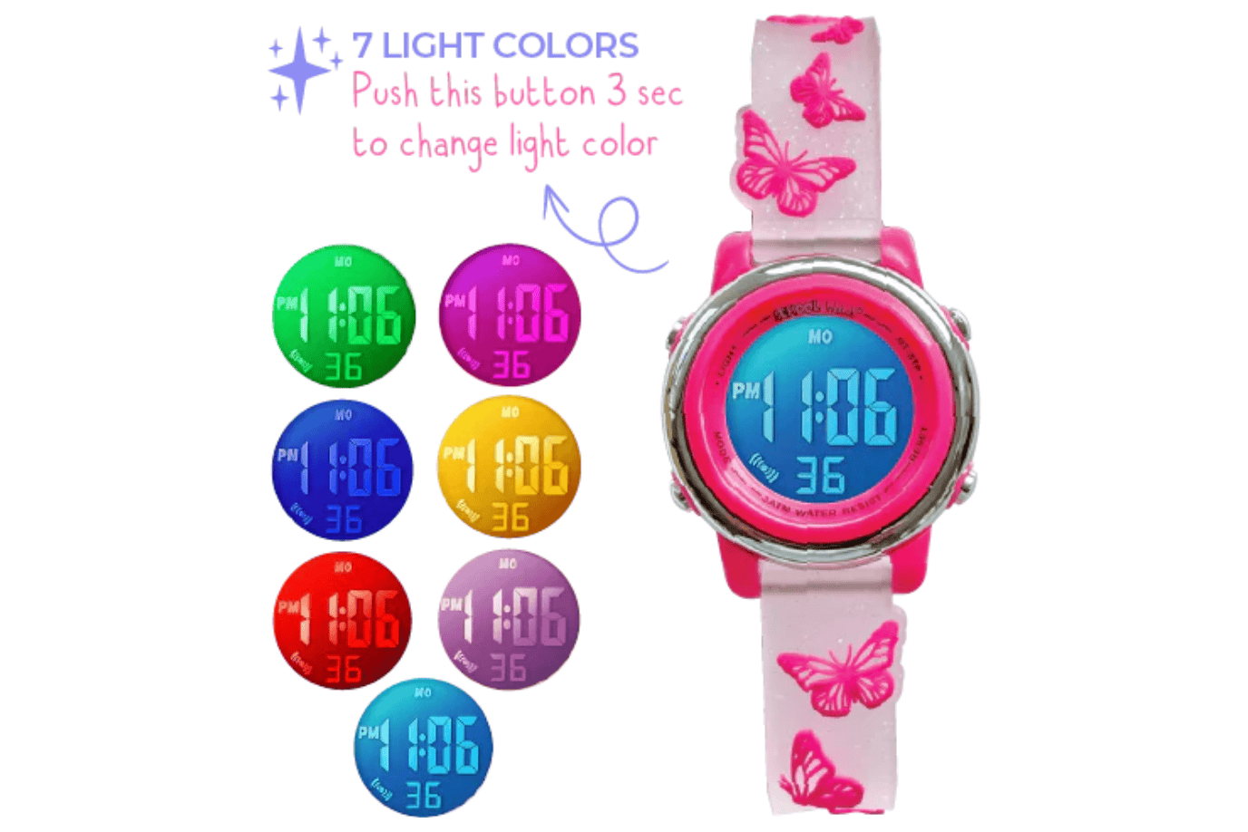 Preschool Collection Children's Digital Watches from Preschool Collection