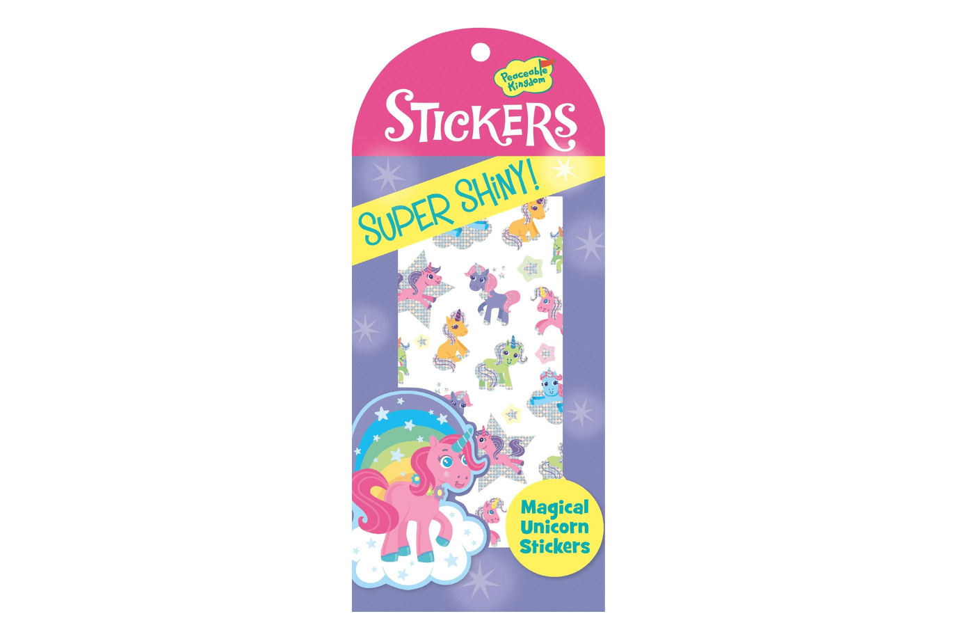 Peaceable Kingdom Stickers - Scratch & Sniff, Glow In The Dark, Googly Eyes, Puffy and Foil