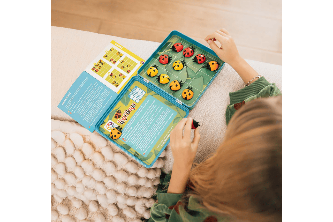 Pierre Belvediere Logibugs - Travel Game - Ages 6+