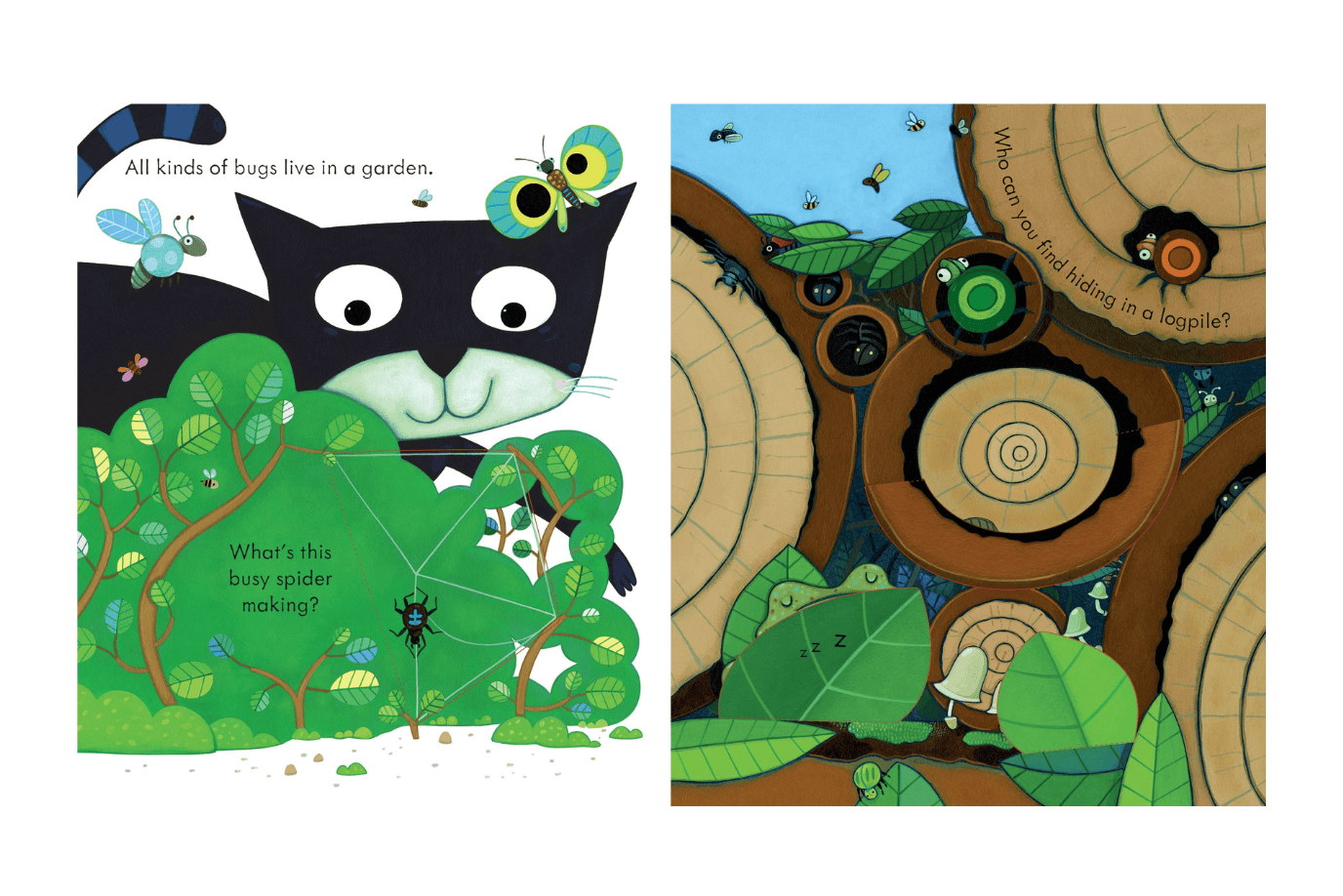 Harper Collins Usborne Peep Inside the Garden