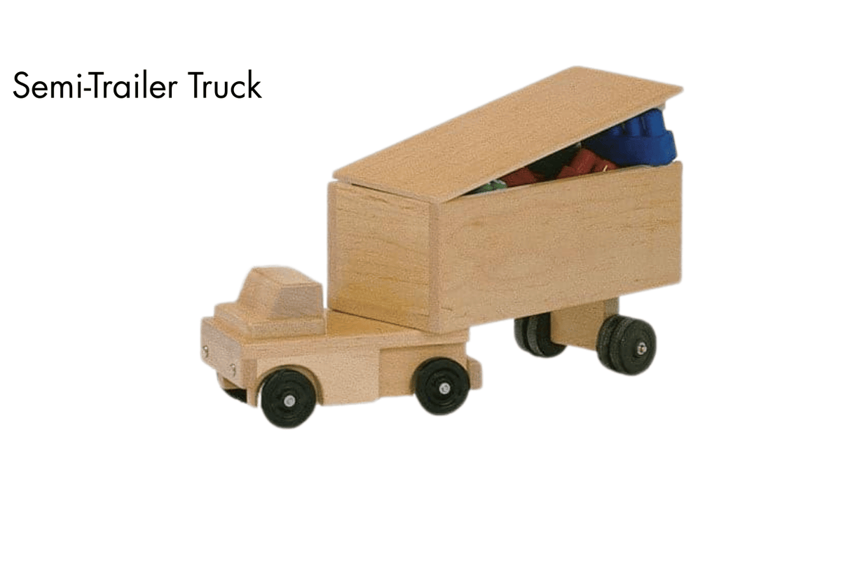 JB Poitras Large Wooden Vehicles - Made in Canada