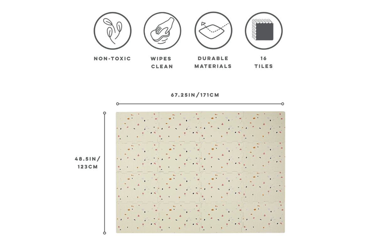 3 Sprouts Foam Puzzle Play Mat