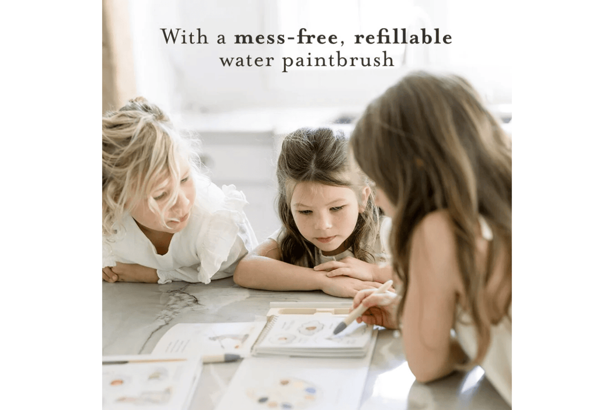 Wishy Washy: A Reusable Water Reveal Activity Book Teaching First Words and Colours