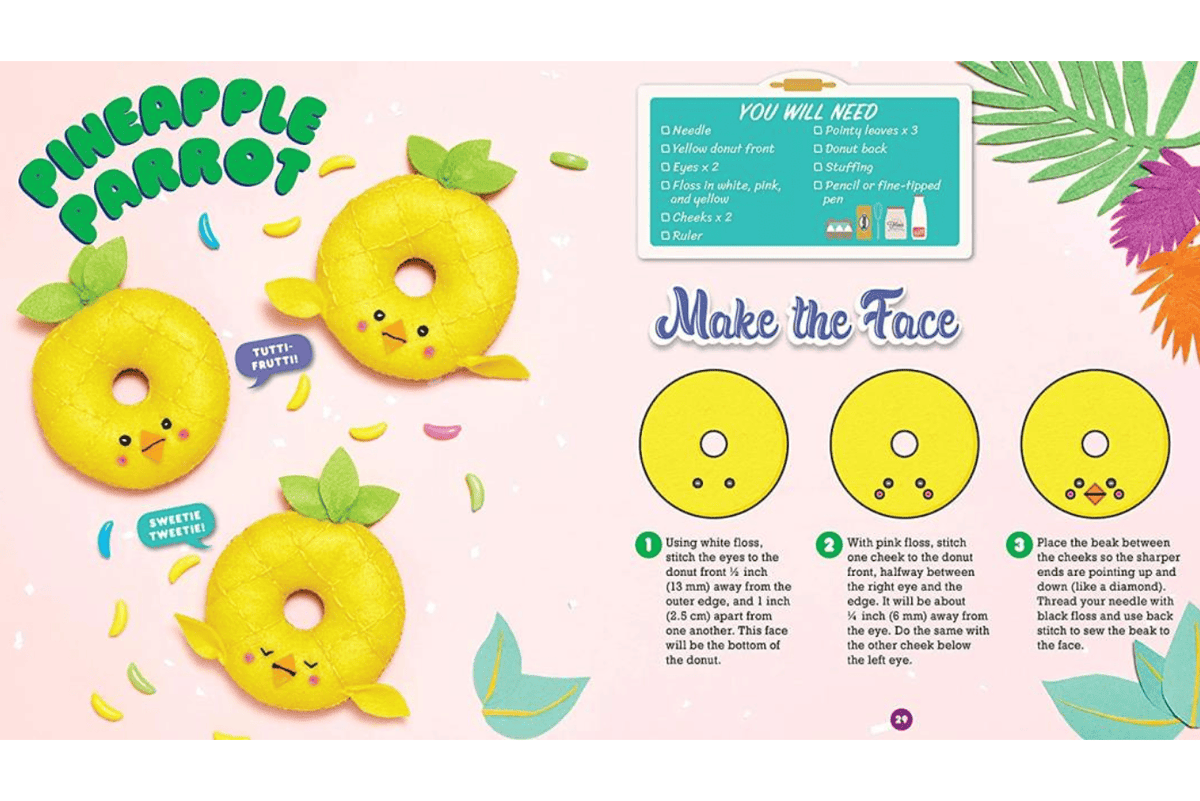 Scholastic Sew Your Own Donut Animals