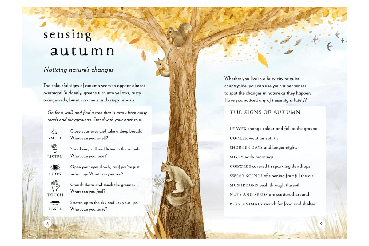 Penguin Random House A Field Guide to Autumn: Play and Learn in Nature by Gabby Dawnay [Hardcover]