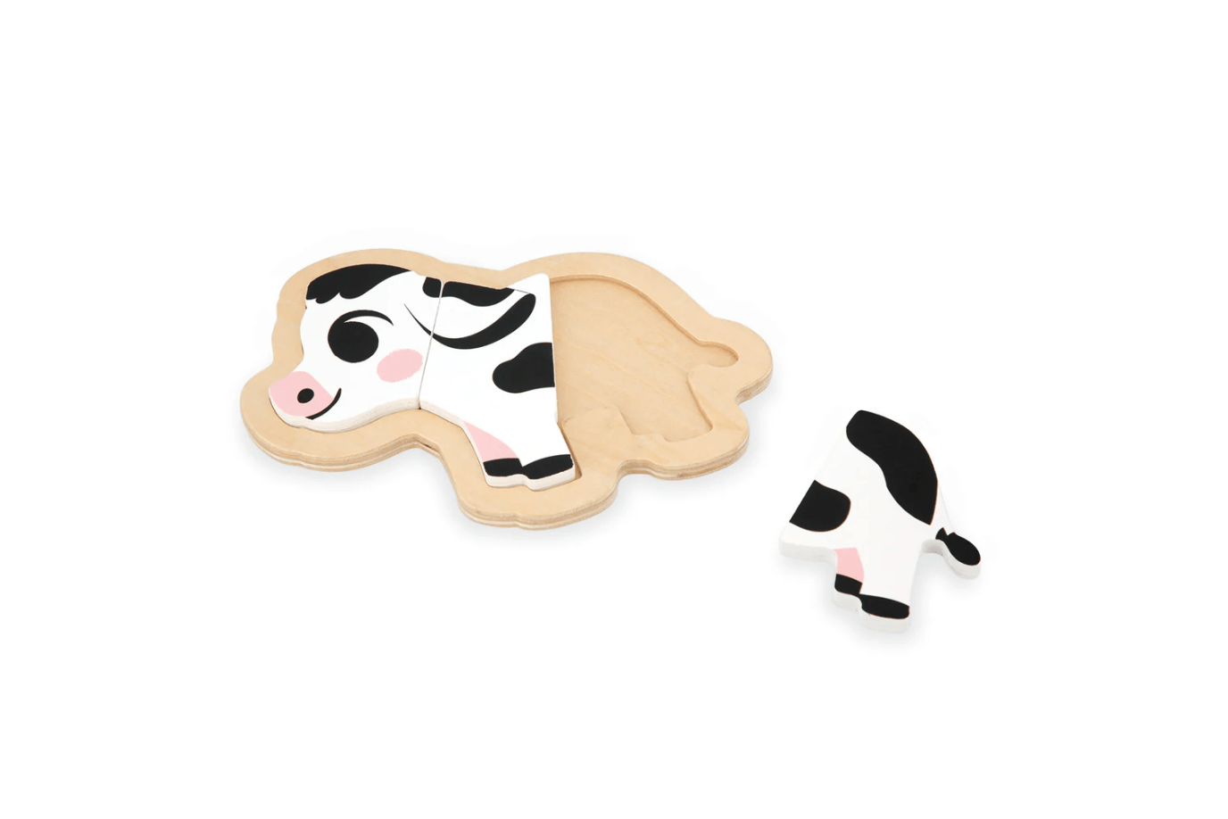 Pierre Belvediere Janod Set of 4 Progressive Puzzles - Farm