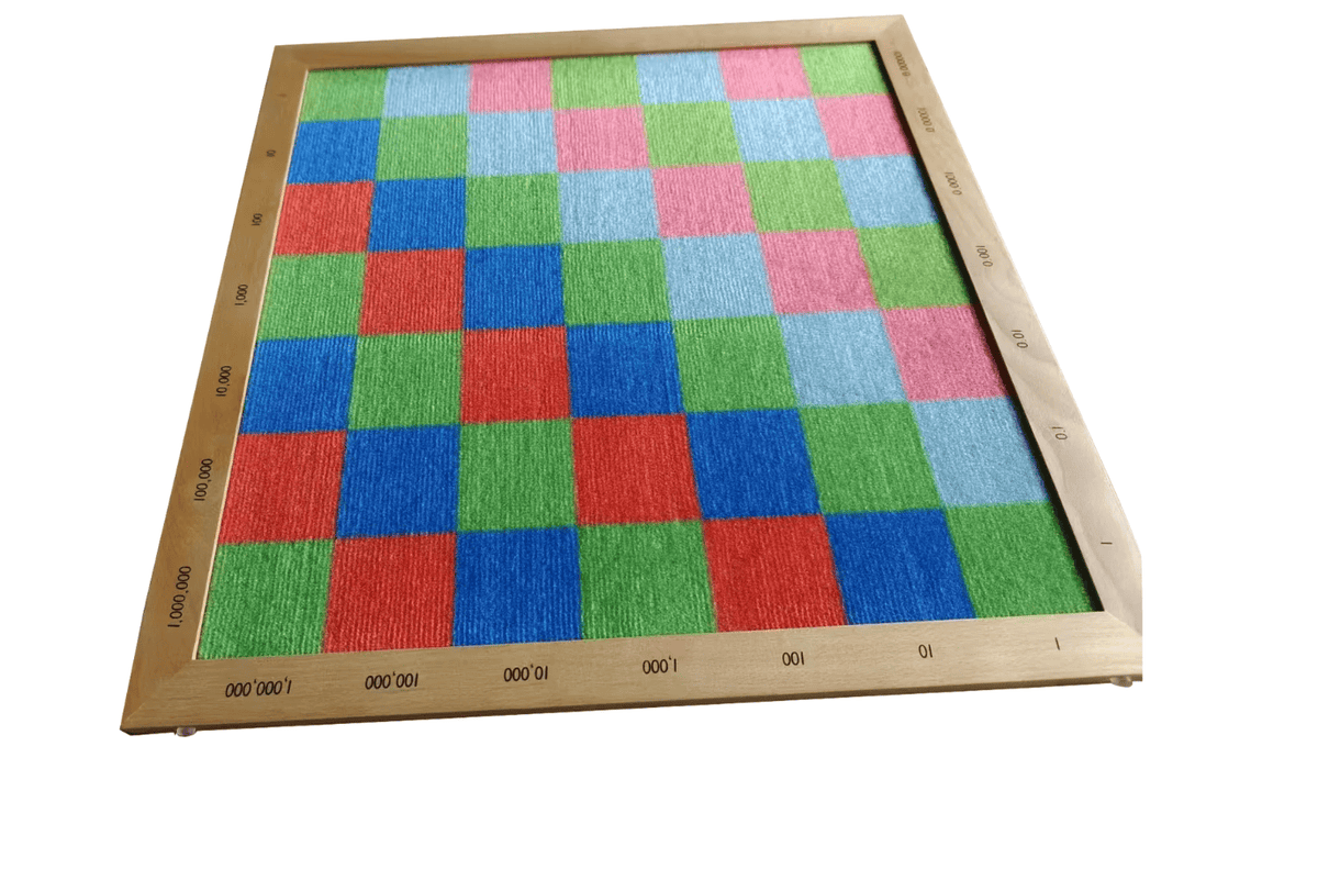Adena Montessori Decimal Checker Board Checker Board Materials