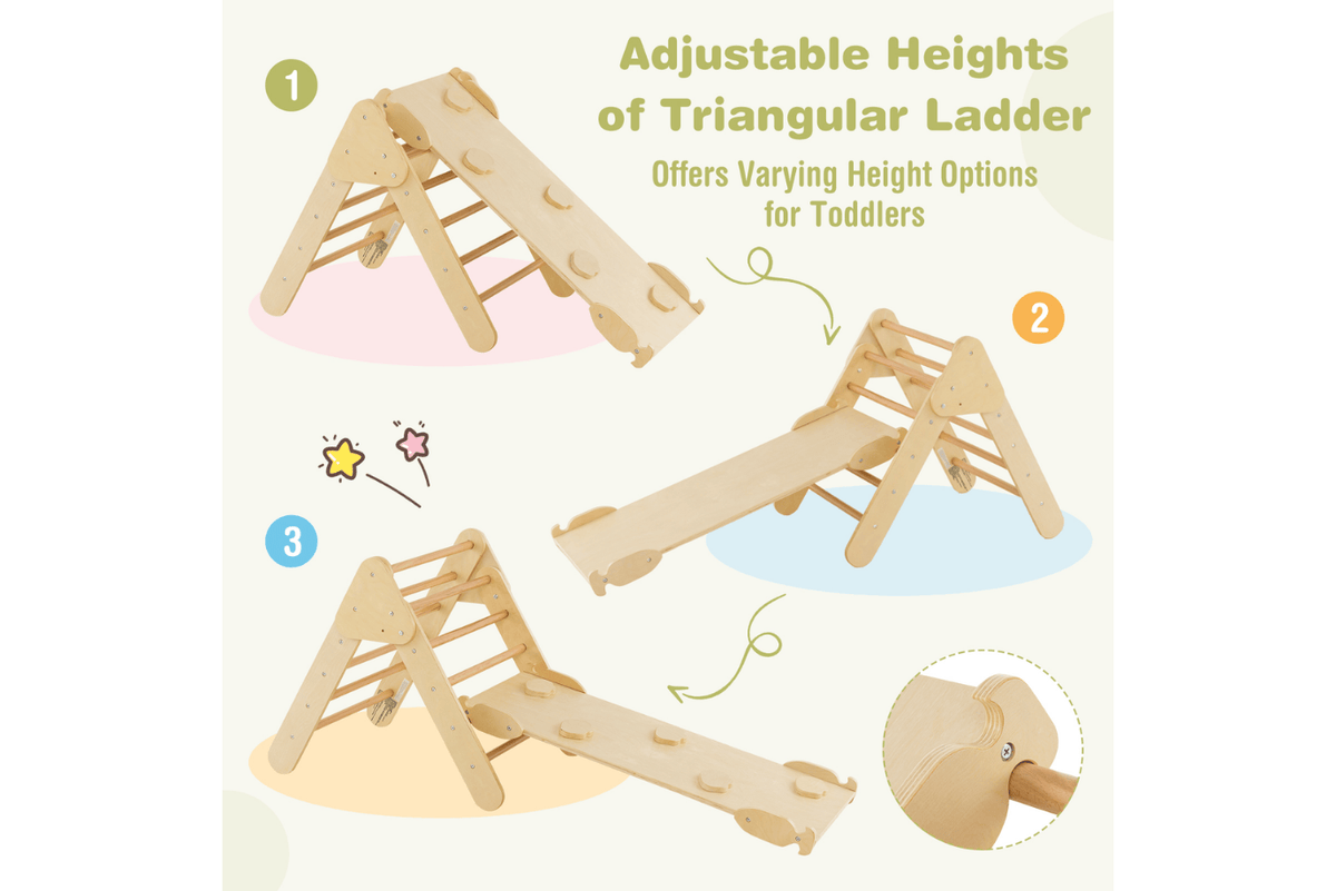 Costway Pikler Climbing Bundle