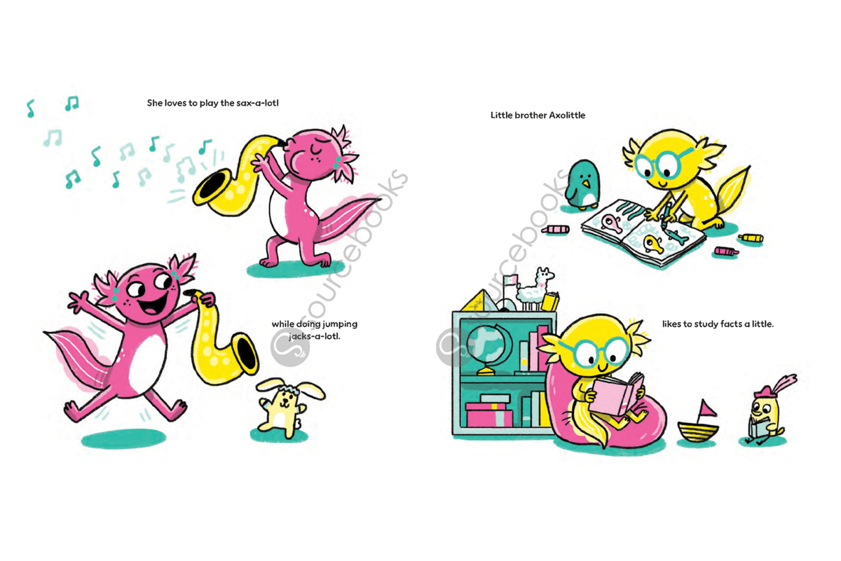 Raincoast Books Axolotl and Axolittle [HARD COVER]