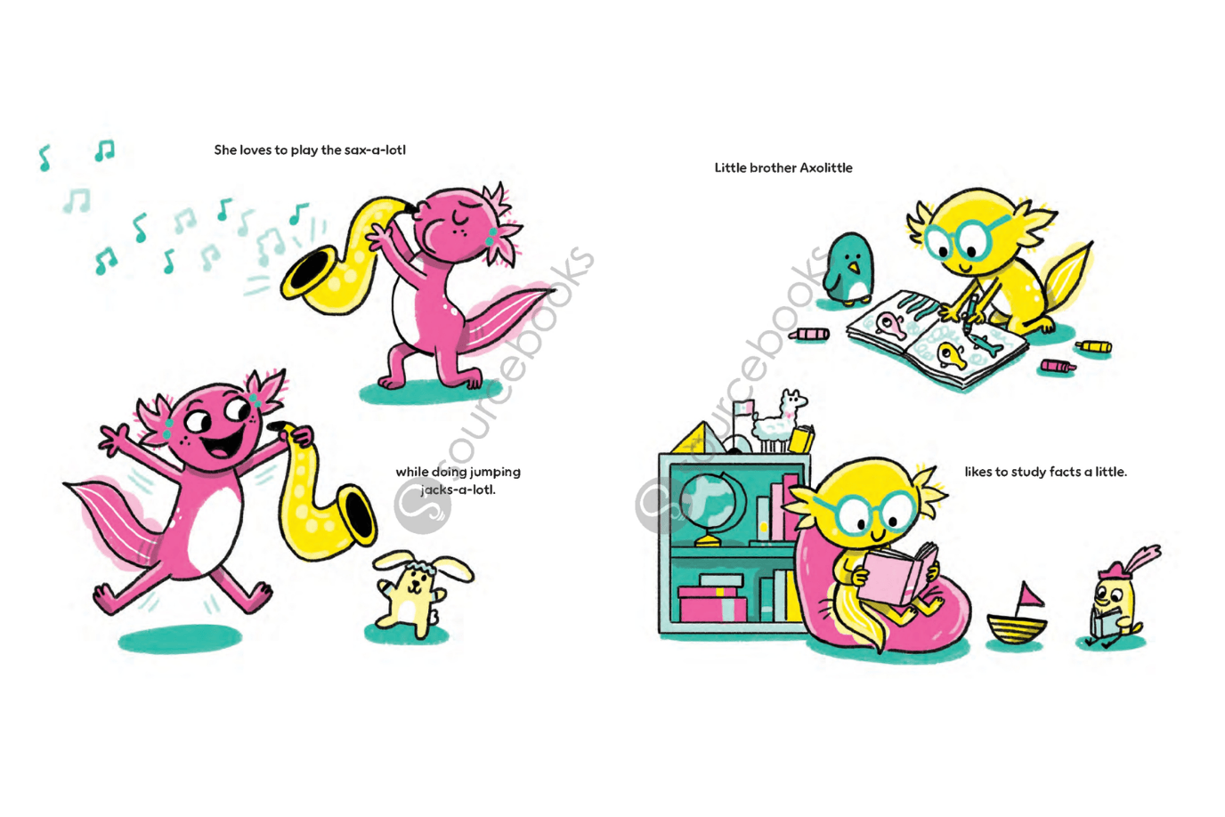 Raincoast Books Axolotl and Axolittle [HARD COVER]