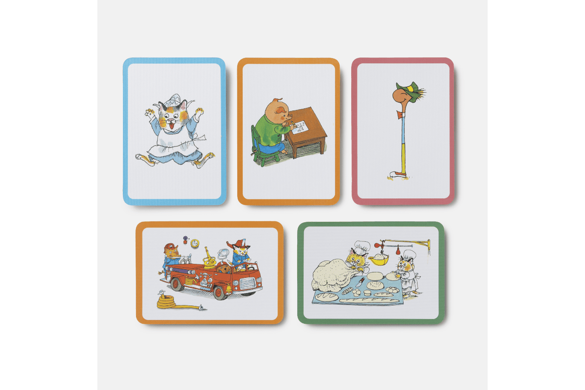 Richard Scarry's Busy, Busy Activity Deck: 52 Fun Ideas for Connecting with Your World and Nature