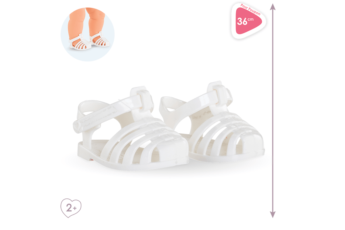 K.I.D. Toys Inc. Corolle Doll Sandals - For 35cm (14”) Dolls