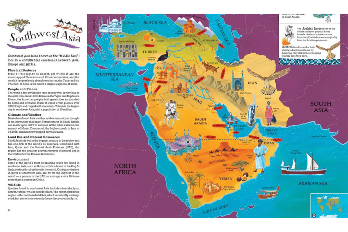 Barefoot Books Book World Atlas