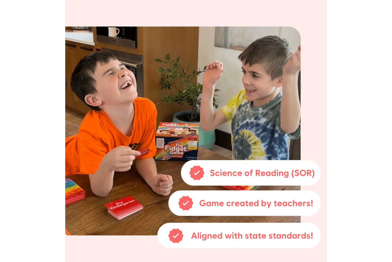 The Fidget Game: Sight Words [The Fidget Company]