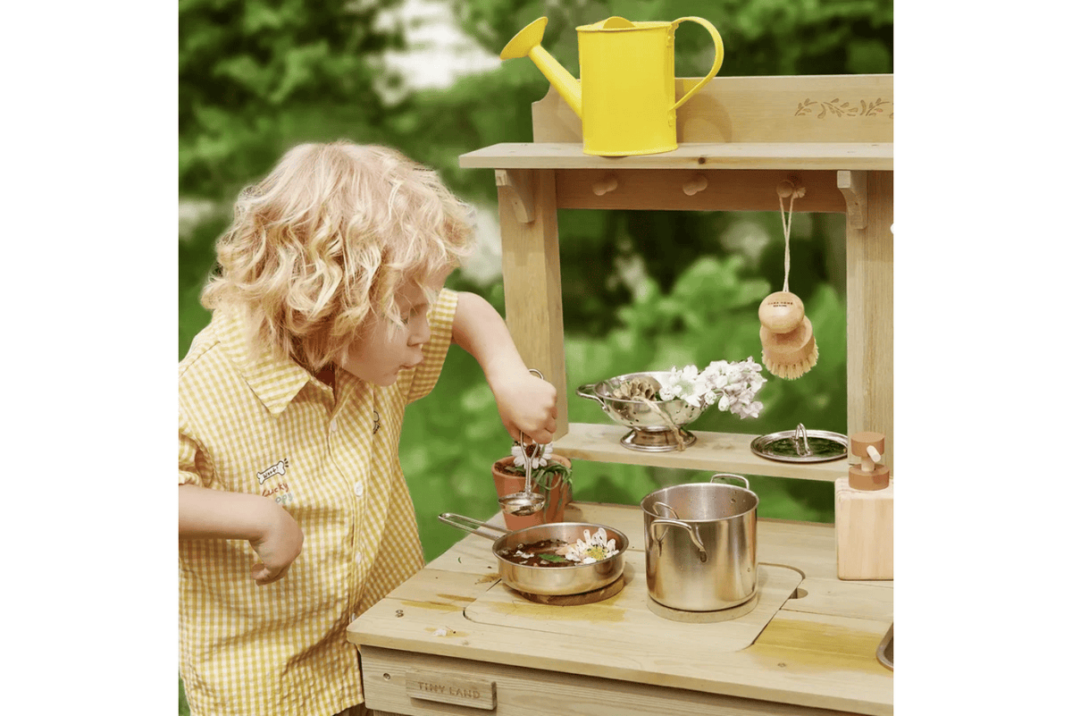 Tinyland Award-Winning Wood Mud Kitchen