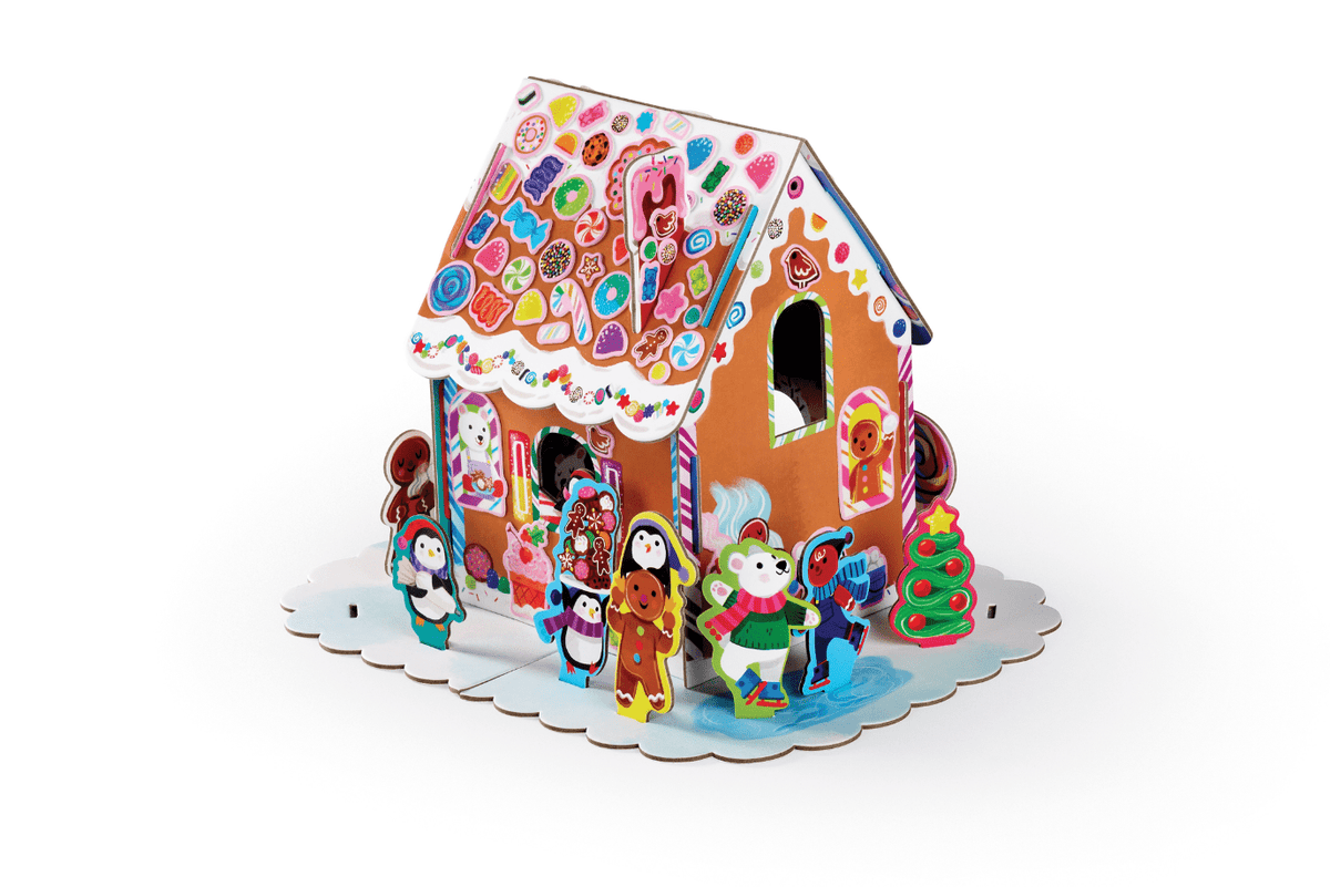 Make Your Own Gingerbread House Craft
