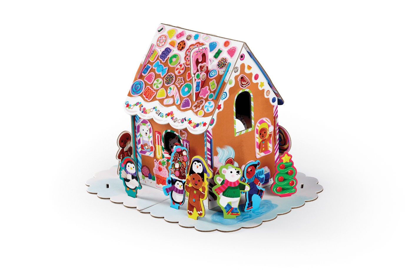 Make Your Own Gingerbread House Craft