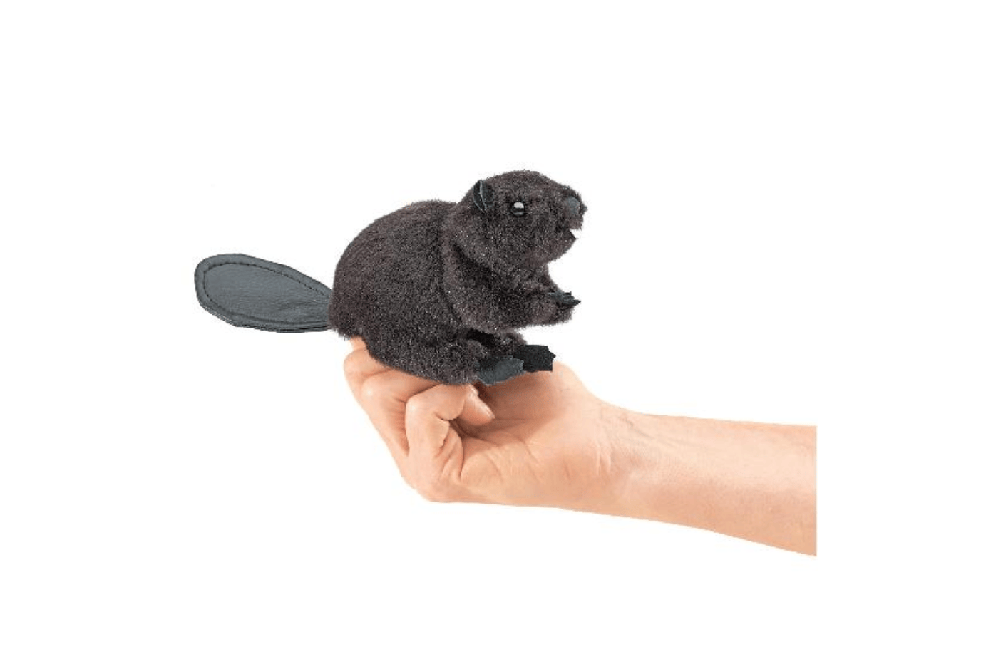 Fire the Imagination Beaver Mini Finger Puppets by Folkmanis Puppets (various styles)