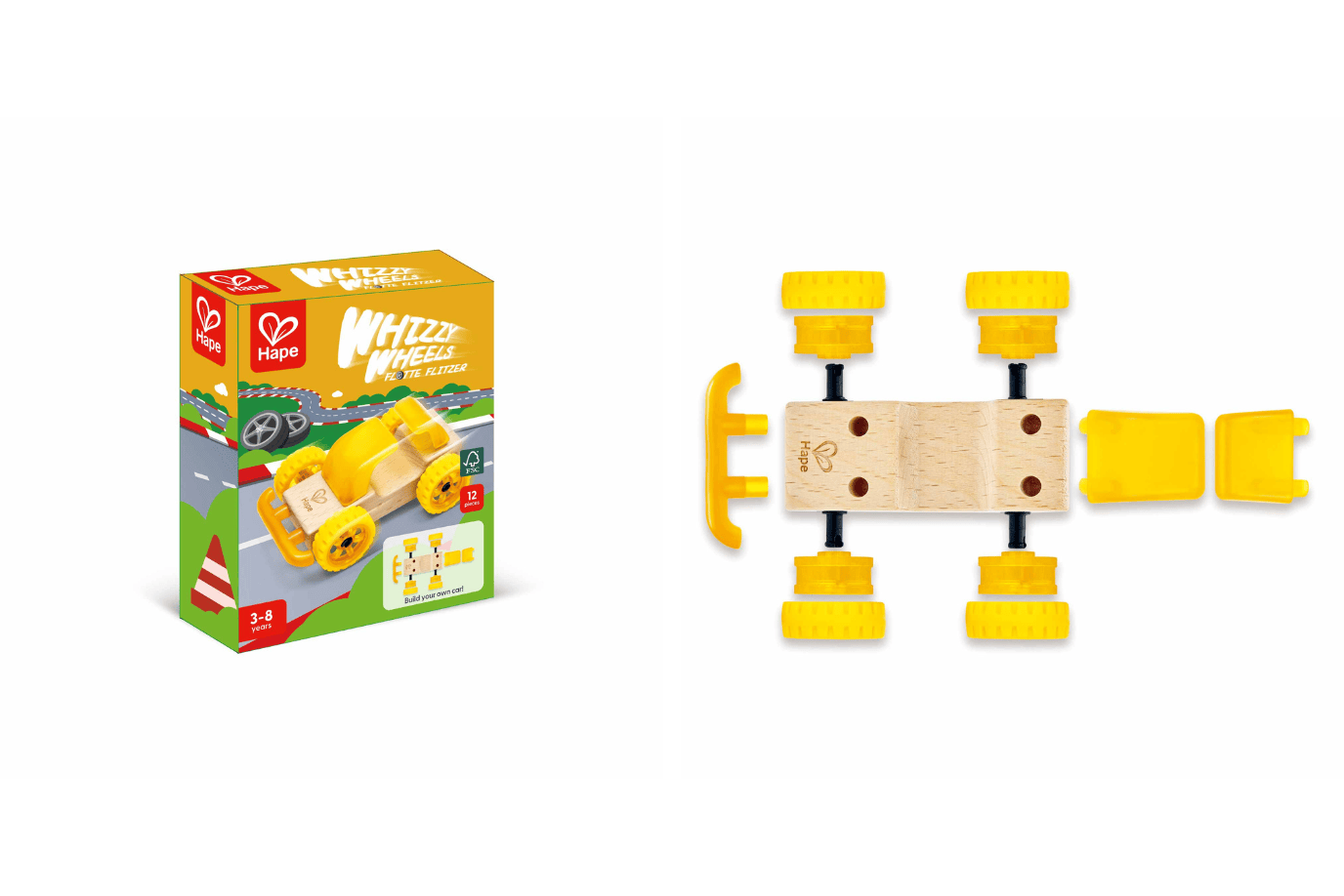 Hape Whizzy Wheels Car [1 Car]