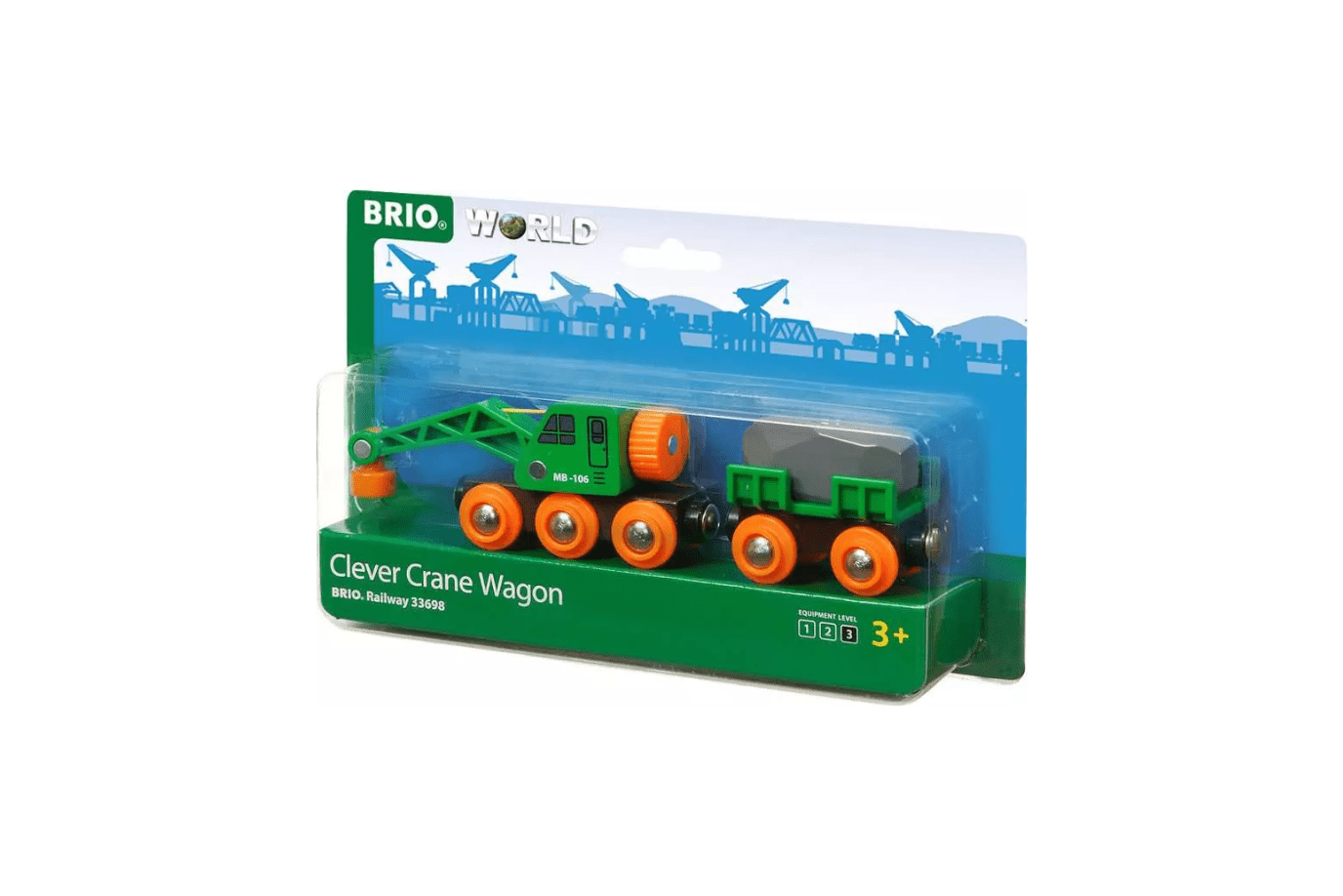 Brio Clever Crane Wagon