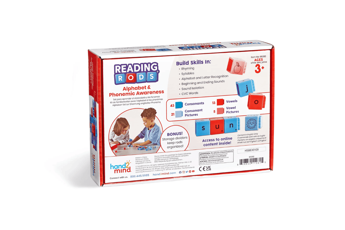 Learning Resources Reading Rods® Alphabet & Phonemic Awareness