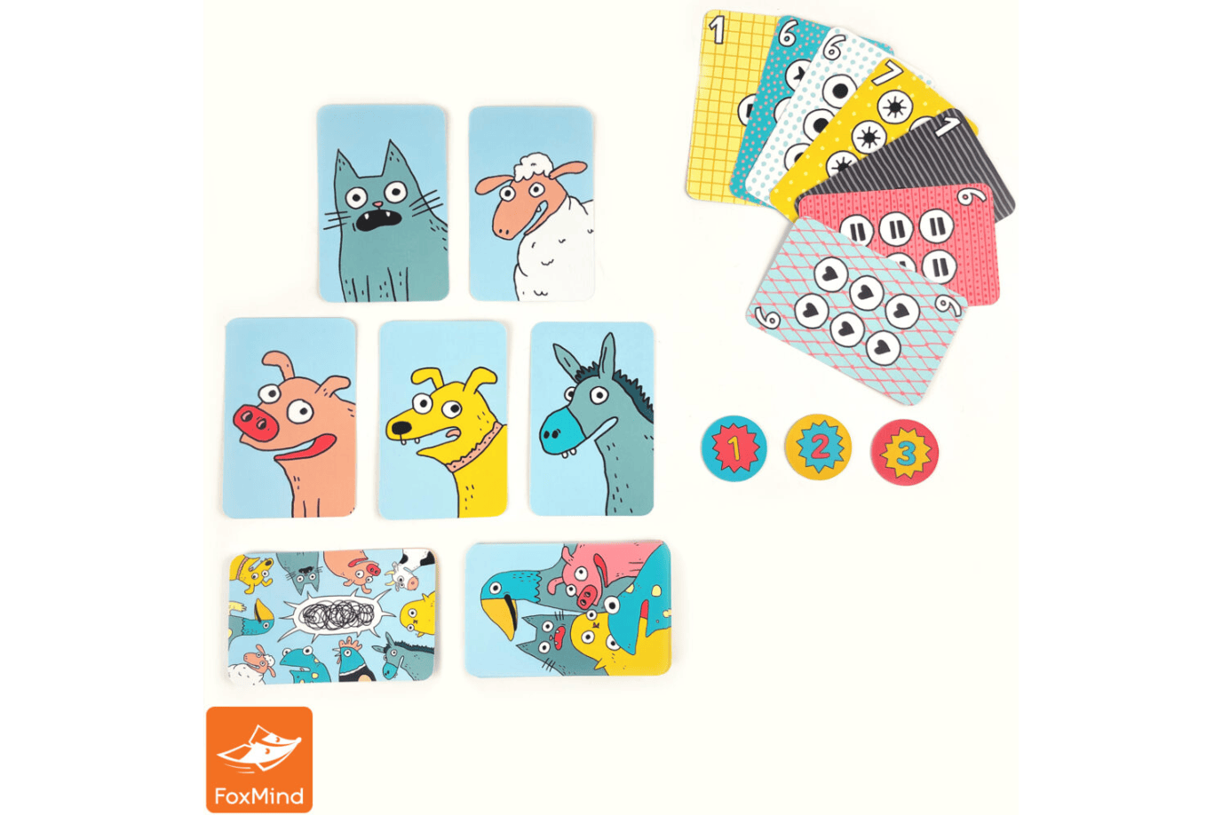 FoxMind Crazy Farm Game [Ages 6+]