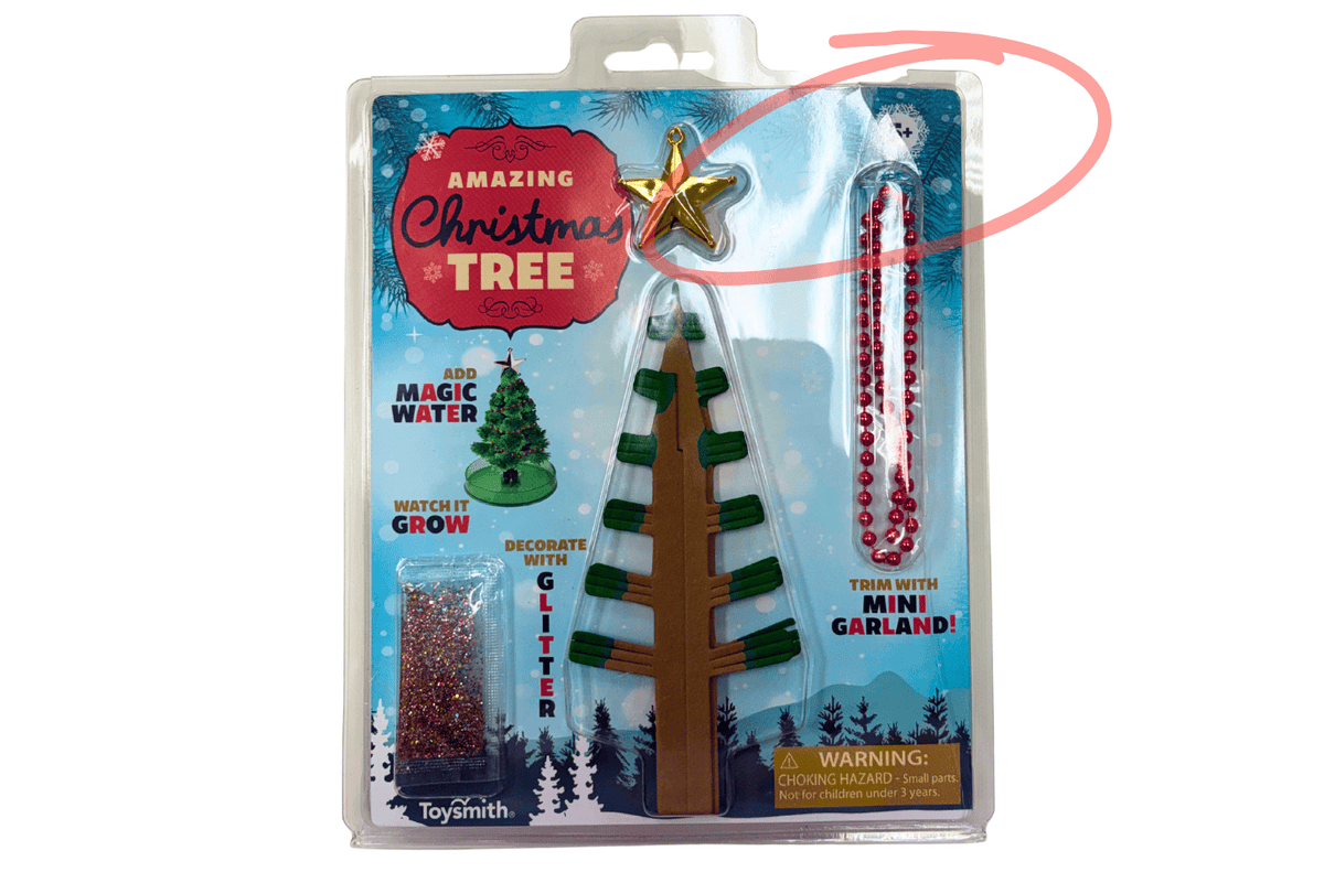 Stortz Toys Grow Your Own Crystal Christmas Tree - Damaged Packaging - FINAL SALE